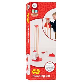 Set de jeu de nettoyage rouge Bigjigs Toys