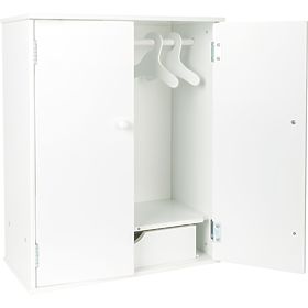 Small Foot Armoire pour poupées blanche - emballage endommagé