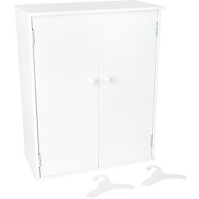 Small Foot Armoire pour poupées blanche - emballage endommagé