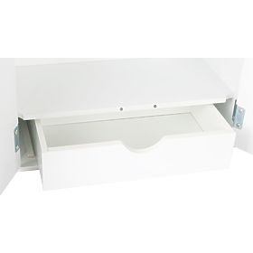Small Foot Armoire pour poupées blanche - emballage endommagé