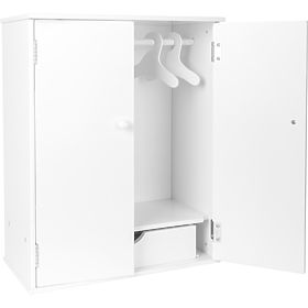 small foot Armoire pour poupées blanche
