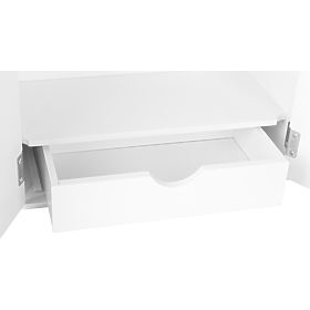 small foot Armoire pour poupées blanche