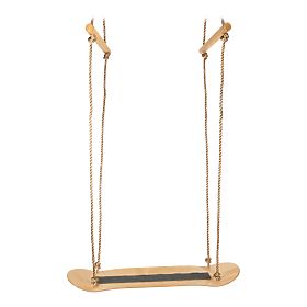 small foot Balançoire en bois Skateboard