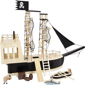 small foot Bateau Pirate, small foot