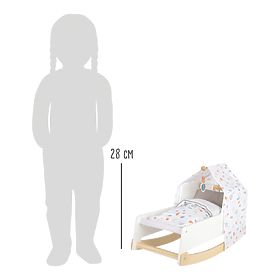 small foot Berceau pour poupées Little Button
