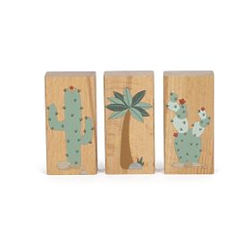 Small Foot Blocs en bois Dino