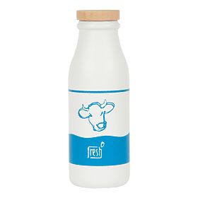 small foot Caisse en bois avec bouteilles de lait Fresh