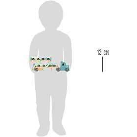 small foot Camion avec remorque Chicago