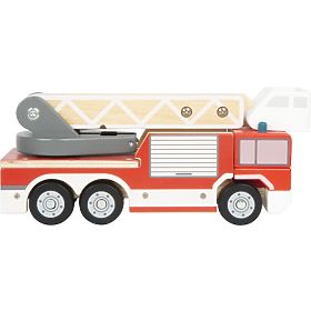 small foot Camion de pompier avec échelle pivotante