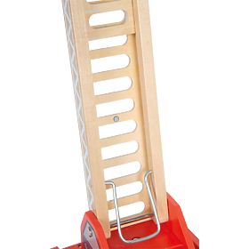 small foot Camion de pompiers en bois