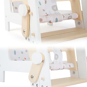 small foot Chaise multifonctionnelle pour poupées Little Button