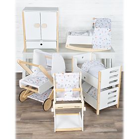 small foot Chaise multifonctionnelle pour poupées Little Button