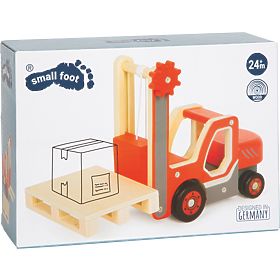 small foot Chariot élévateur en bois avec palette