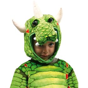 small foot Costume de dragon vert, small foot