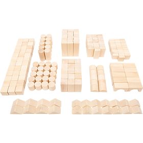 Small Foot Cubes en bois 200 pcs naturel, small foot