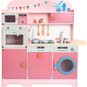 small foot Cuisine en bois Gourmet rose, small foot