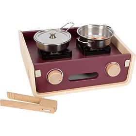 small foot Cuisinière de camping en bois