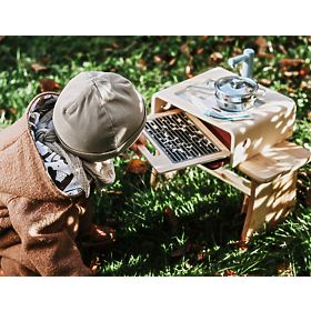 small foot Cuisinière de camping en bois