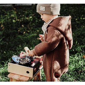 small foot Cuisinière de camping en bois