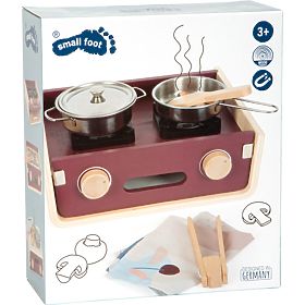 small foot Cuisinière de camping en bois