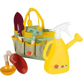 small foot Ensemble d'outils de jardin dans un sac Tiny Garden, small foot