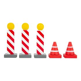 small foot Ensemble de panneaux de signalisation 25 pièces