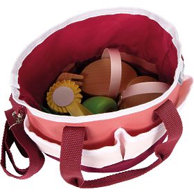 small foot Ensemble de soins pour chevaux avec sac rouge