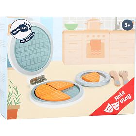 small foot Gaufrier en bois avec accessoires