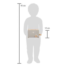 small foot Grille-pain en bois Tasty gris