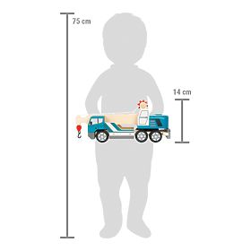 small foot Grue de chargement avec palette