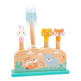Small Foot Jeu de tir d'animaux en bois
