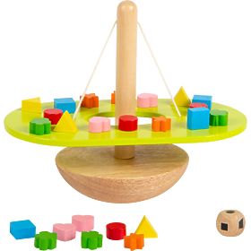 Small Foot Jouet à moteur en bois Balançoire d'équilibrage
