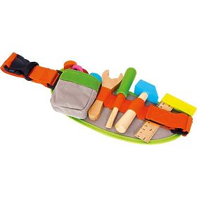small foot Jouets en bois ceinture à outils