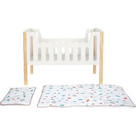 small foot Lit pour poupées Little Button