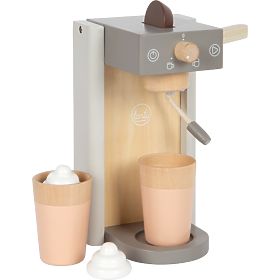 small foot Machine à café en bois avec accessoires Tasty gris, small foot