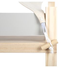 small foot Maison de poupées avec meubles, naturel