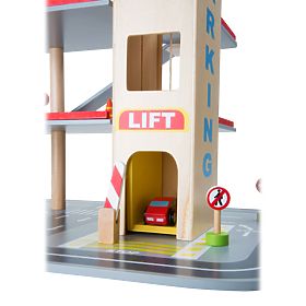 small foot Parking en bois descente rapide