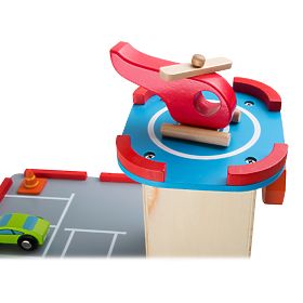small foot Parking en bois descente rapide