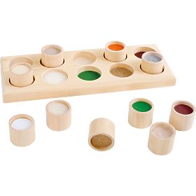 Small Foot Planche motrice en bois Pexeso pour les mains, small foot
