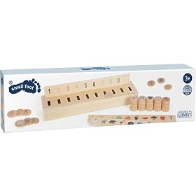 small foot Puzzle d'insertion illustré tri