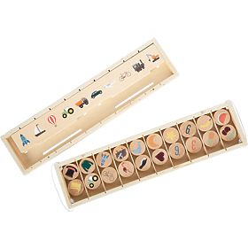 small foot Puzzle d'insertion illustré tri