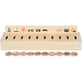 small foot Puzzle d'insertion illustré tri