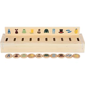 small foot Puzzle d'insertion illustré tri