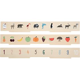 small foot Puzzle d'insertion illustré tri