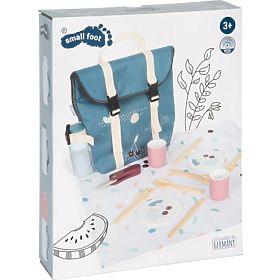 small foot Sac à dos de pique-nique avec accessoires Tasty