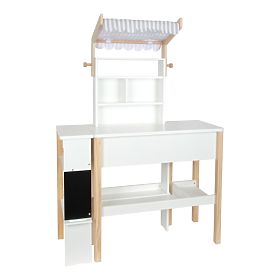 small foot Stand de vente en bois Fresh