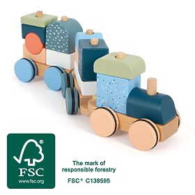 small foot Train en bois Arctic - emballage endommagé