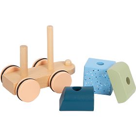 small foot Train en bois Arctique, small foot