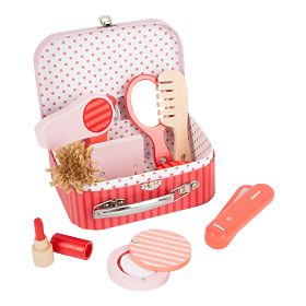 small foot Valise cosmétique rétro