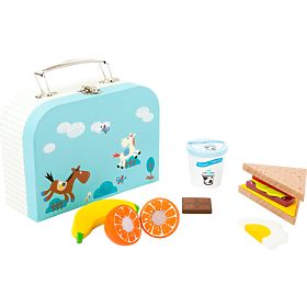 Small Foot Valise à goûter bleue, small foot